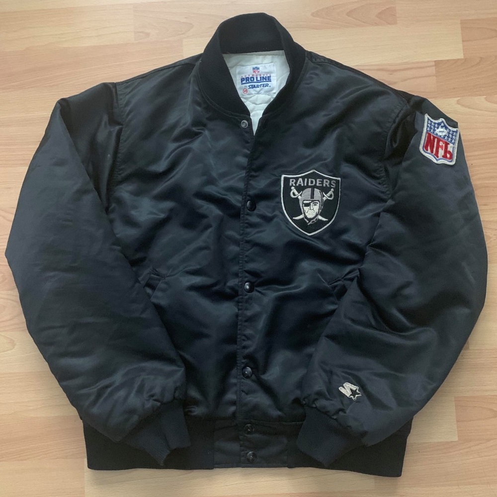 Vintage Pro Line By Starter NFL Raiders Jacket